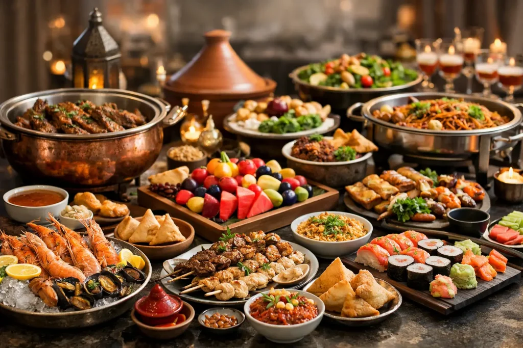 8 Best Halal Buffet Themes for Every Event