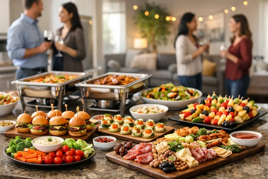 Best House Party Catering Formats for Any Guest List