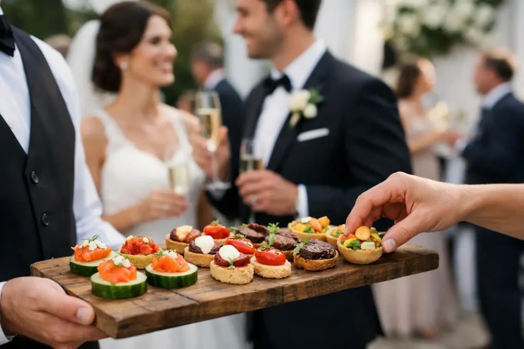 Canape Catering for Weddings That Guests Enjoy