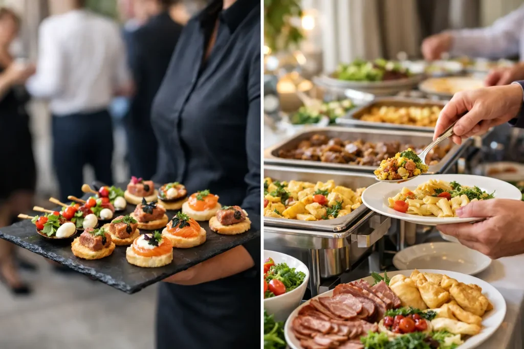 Canape vs Buffet Catering for Your Event