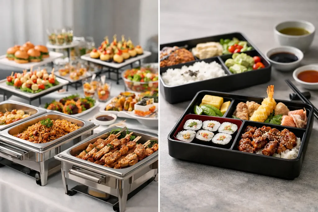 Mini Buffet vs Bento: Which Fits Your Event?