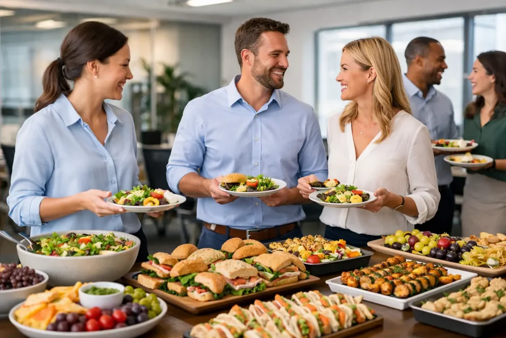 Office Lunch Catering Example for Happy Teams